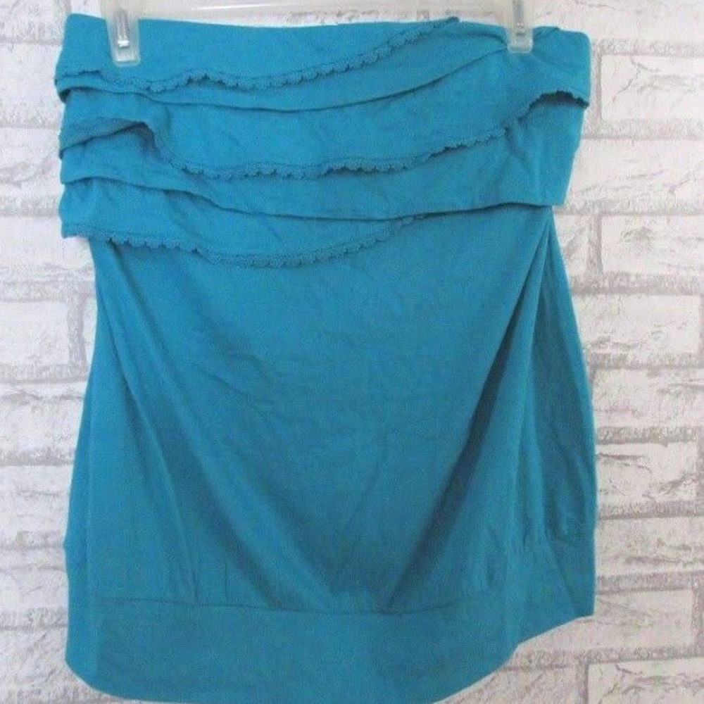 Strapless tube top